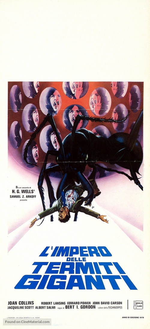 Empire of the Ants - Italian Movie Poster