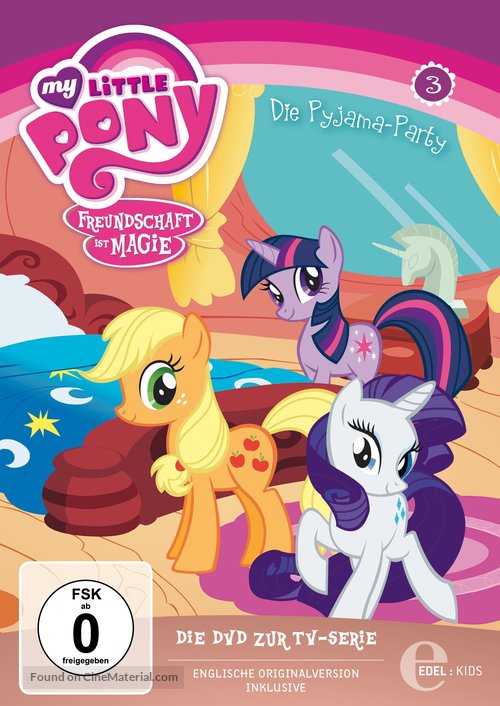 &quot;My Little Pony: Friendship Is Magic&quot; - German DVD movie cover