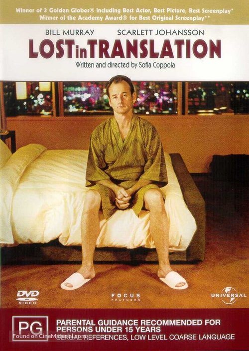 Lost in Translation - Australian Movie Cover