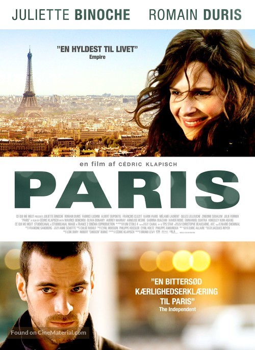 Paris - Danish Movie Poster