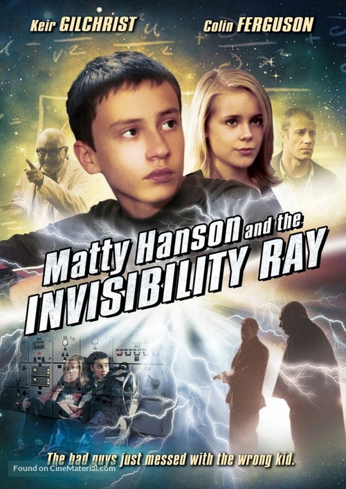 Matty Hanson and the Invisibility Ray - DVD movie cover