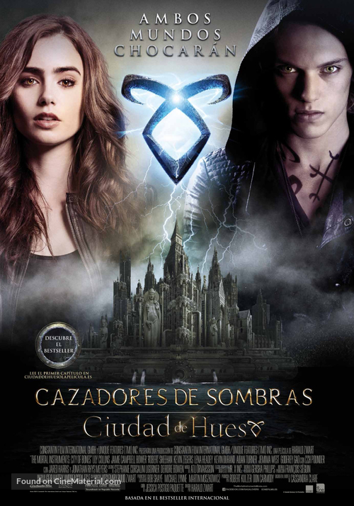 The Mortal Instruments: City of Bones - Spanish Movie Poster