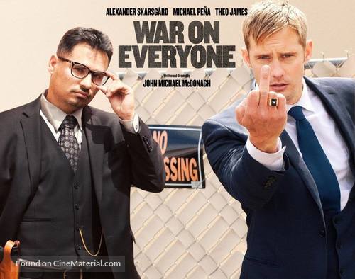 War on Everyone - British Movie Poster