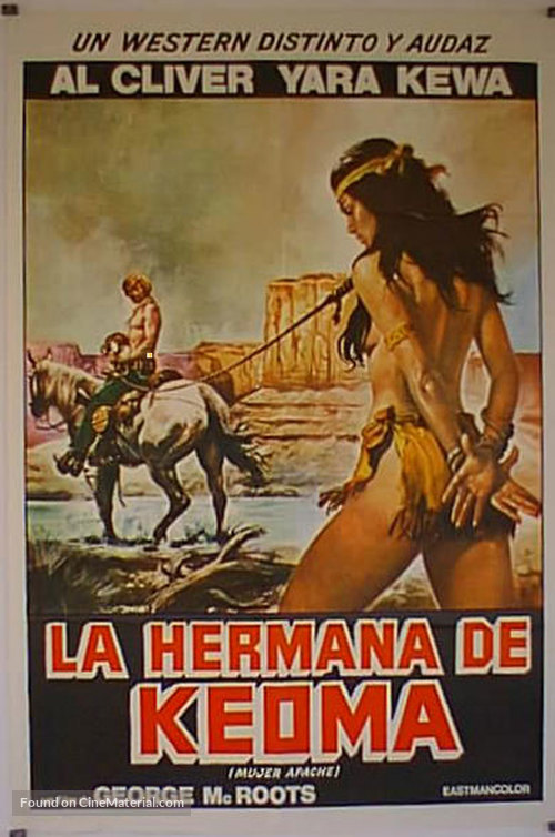 Una donna chiamata Apache - Argentinian Movie Poster