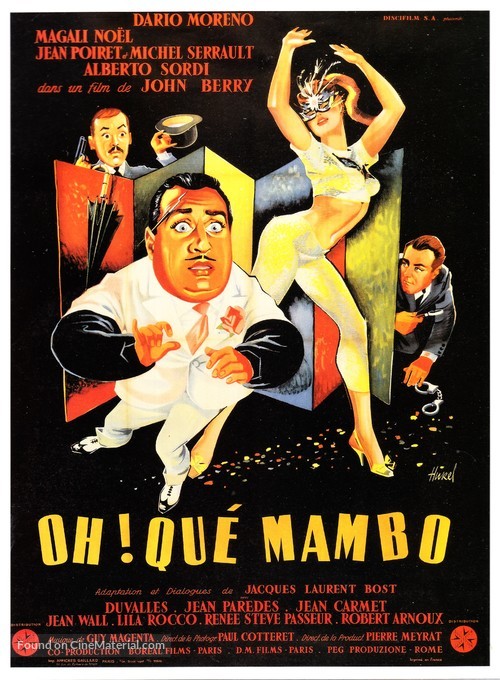 Oh! Qu&eacute; mambo - French Movie Poster