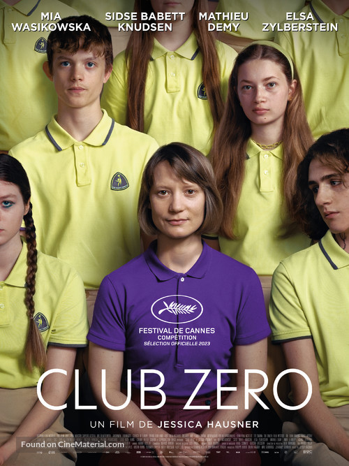 Club Zero - French Movie Poster