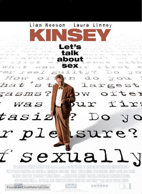 Kinsey - Danish poster