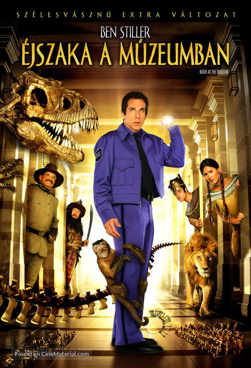 Night at the Museum - Hungarian DVD movie cover