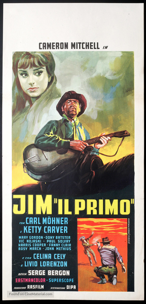 Jim il primo - Italian Movie Poster