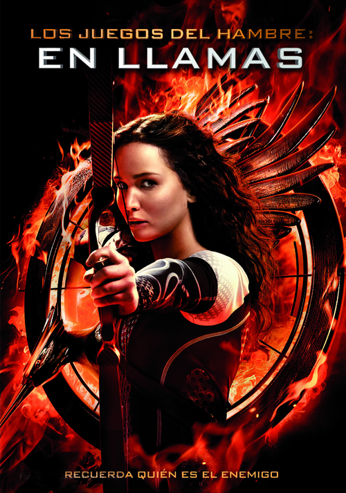 The Hunger Games: Catching Fire - Spanish DVD movie cover