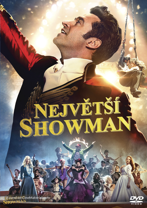 The Greatest Showman - Czech Movie Cover