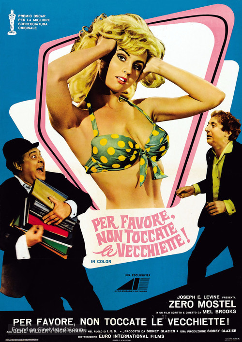 The Producers - Italian Movie Poster