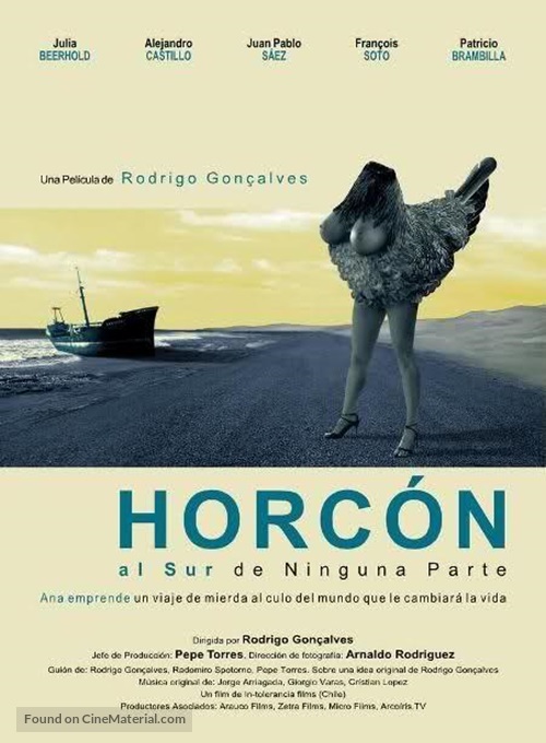 Horc&oacute;n, al sur de ninguna parte - Chilean Movie Poster