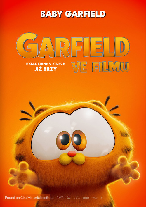 The Garfield Movie - Czech Movie Poster