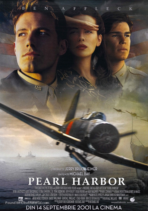 Pearl Harbor - Romanian Movie Poster