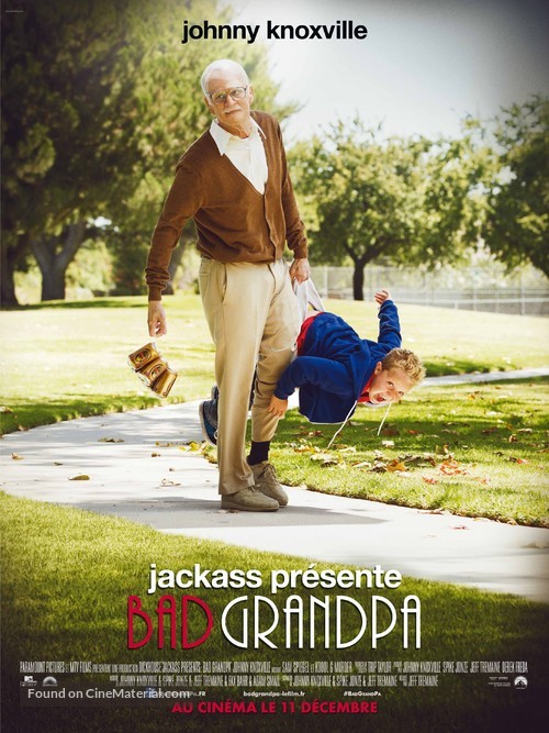 Jackass Presents: Bad Grandpa - French Movie Poster