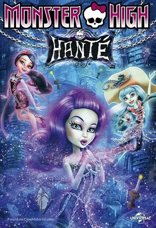 Monster High: Haunted - French DVD movie cover