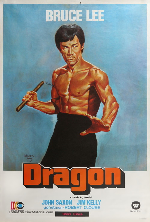 Enter The Dragon - Turkish Movie Poster