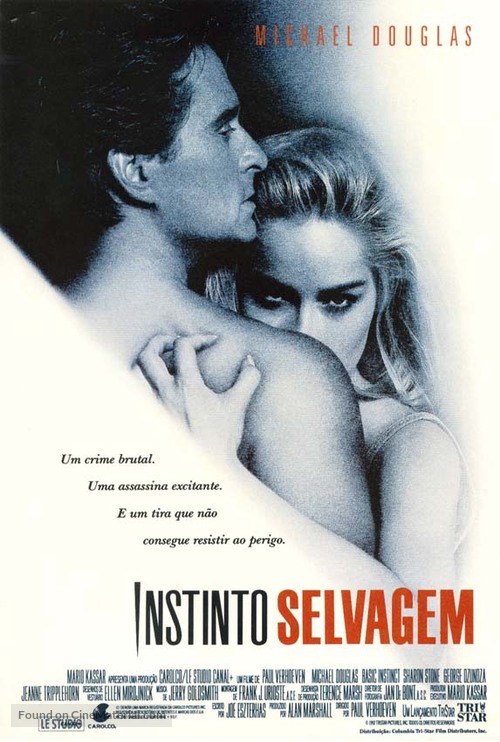 Basic Instinct - Brazilian Movie Poster