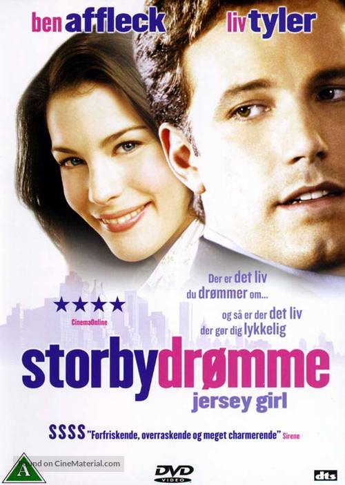 Jersey Girl - Danish DVD movie cover
