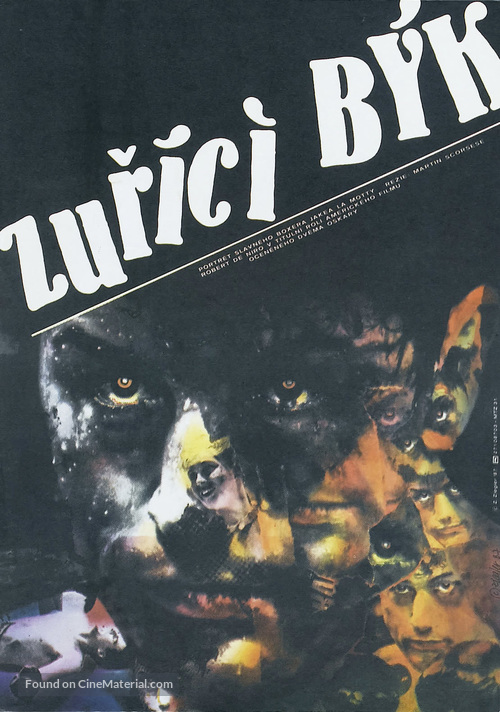 Raging Bull - Czech Movie Poster