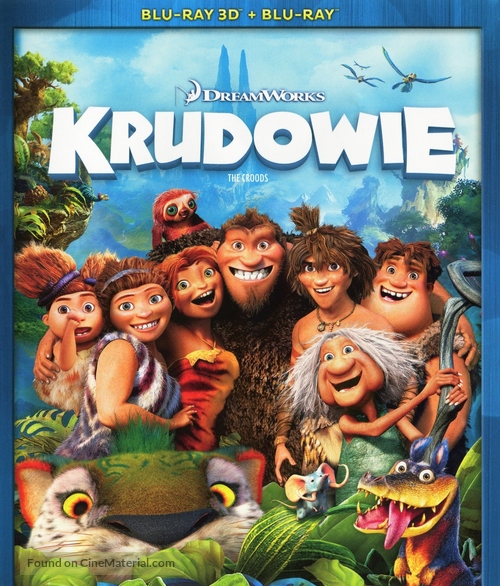 The Croods - Polish Blu-Ray movie cover