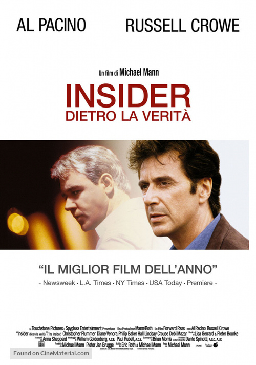 The Insider - Italian Movie Poster