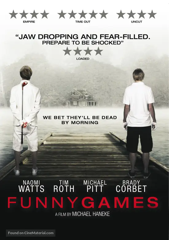 Funny Games U.S. (2008) British movie poster