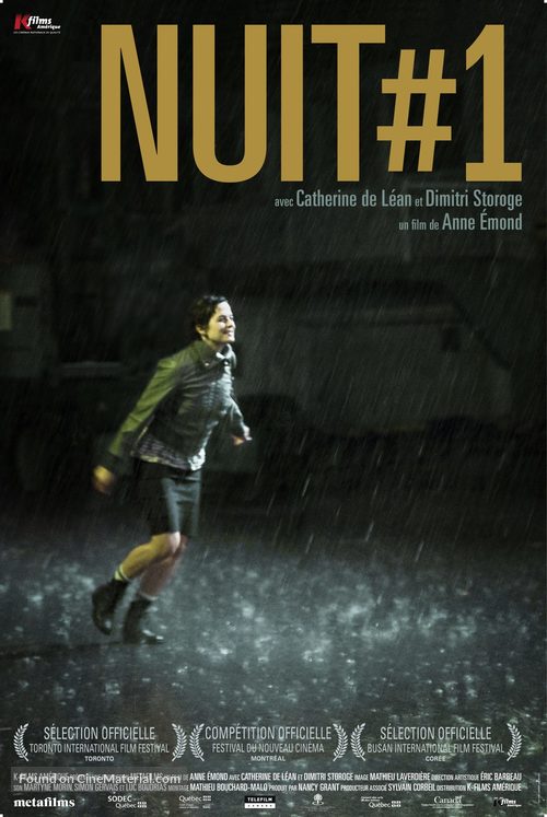 Nuit #1 - Canadian Movie Poster