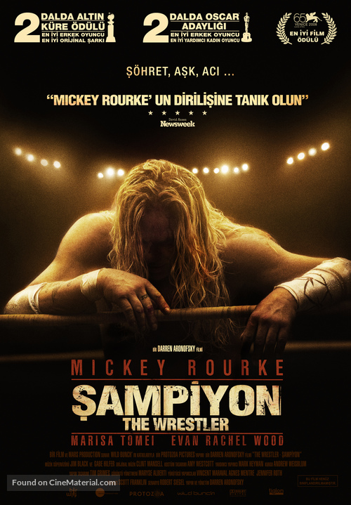 The Wrestler - Turkish Movie Poster