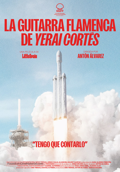 La guitarra flamenca de Yerai Cort&eacute;s - Spanish Movie Poster