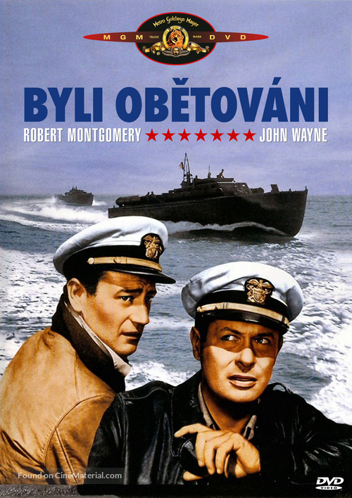 They Were Expendable - Czech DVD movie cover