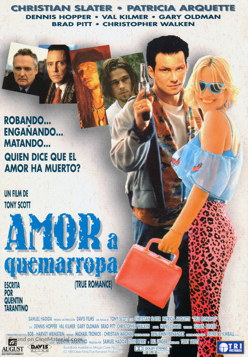 True Romance - Spanish Movie Poster