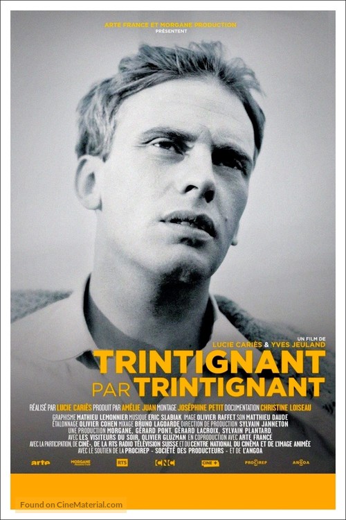 Trintignant par Trintignant - French Movie Poster