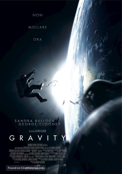 Gravity - Italian Movie Poster