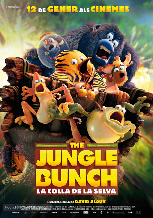 Les As de la Jungle - Andorran Movie Poster