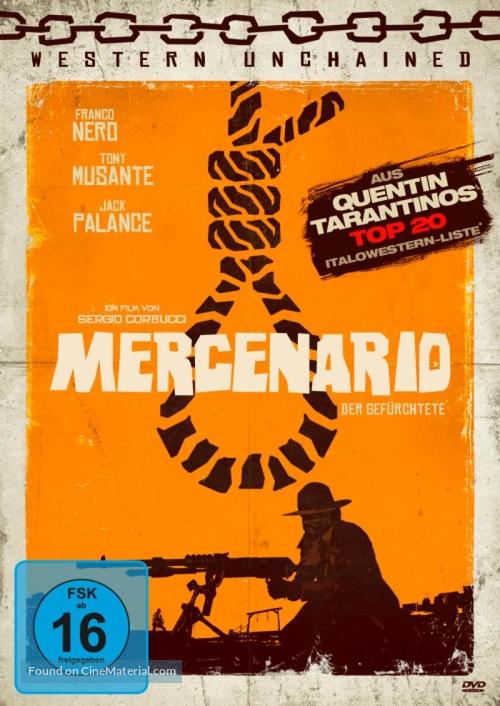 Il mercenario - German DVD movie cover