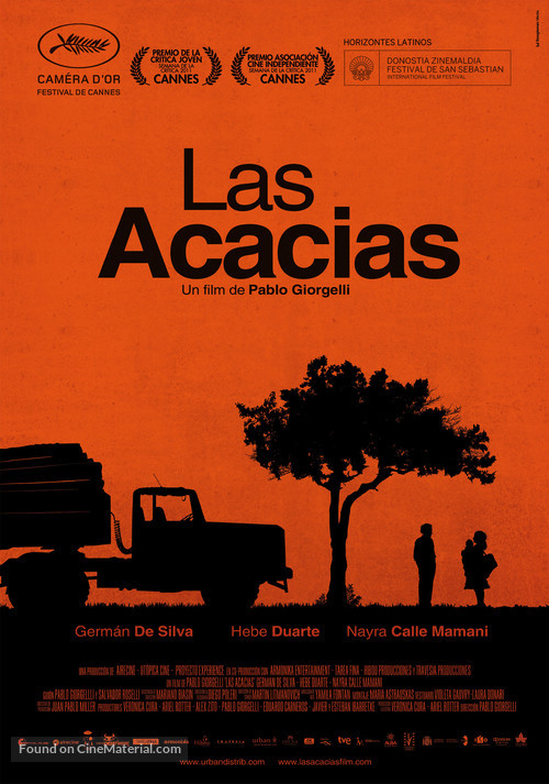 Las acacias - Spanish Movie Poster