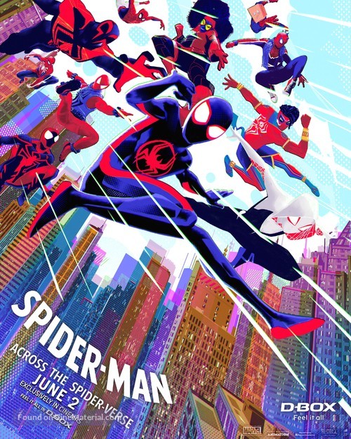 Spider-Man: Across the Spider-Verse - British Movie Poster