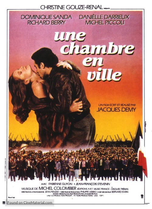 Une chambre en ville - French Movie Poster