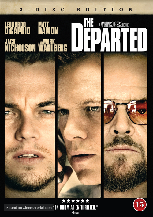 The Departed - Danish Movie Cover