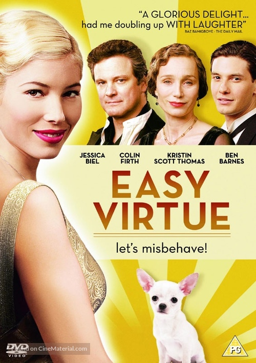 Easy Virtue - British Movie Cover