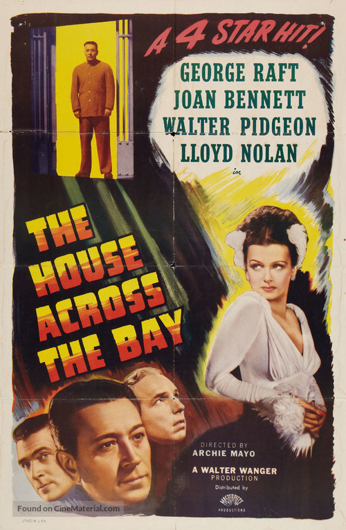 The House Across the Bay - Re-release movie poster