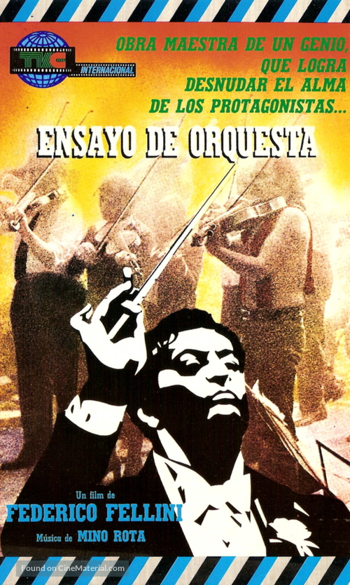 Prova d&#039;orchestra - Argentinian Movie Cover