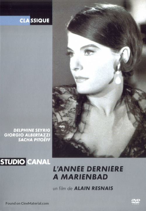 L&#039;ann&eacute;e derni&egrave;re &agrave; Marienbad - French DVD movie cover