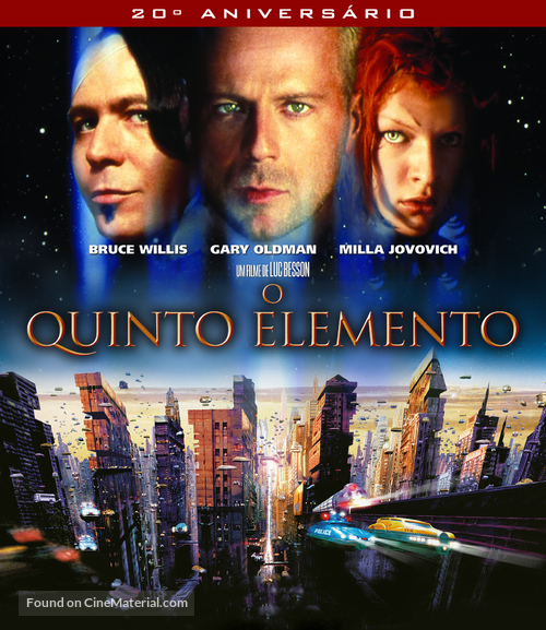 The Fifth Element - Brazilian Movie Cover