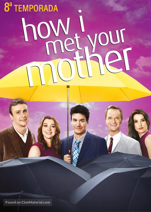 &quot;How I Met Your Mother&quot; - Brazilian DVD movie cover