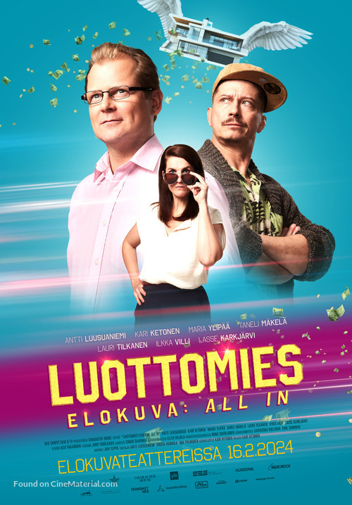 Luottomies-elokuva: All In - Finnish Movie Poster