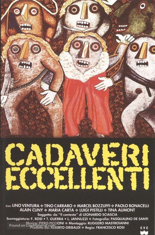Cadaveri eccellenti - Italian Movie Poster