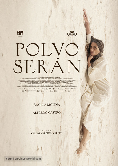 Polvo ser&aacute;n - Spanish Movie Poster